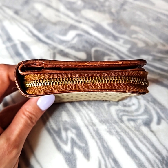 Celine Macadam Logo Bi-fold with Zip Compartment Wallet - Picture 10 of 14